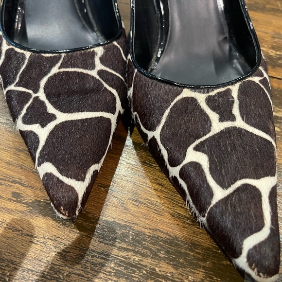 Nine West Giraffe Print Heels - Picture 3 of 4